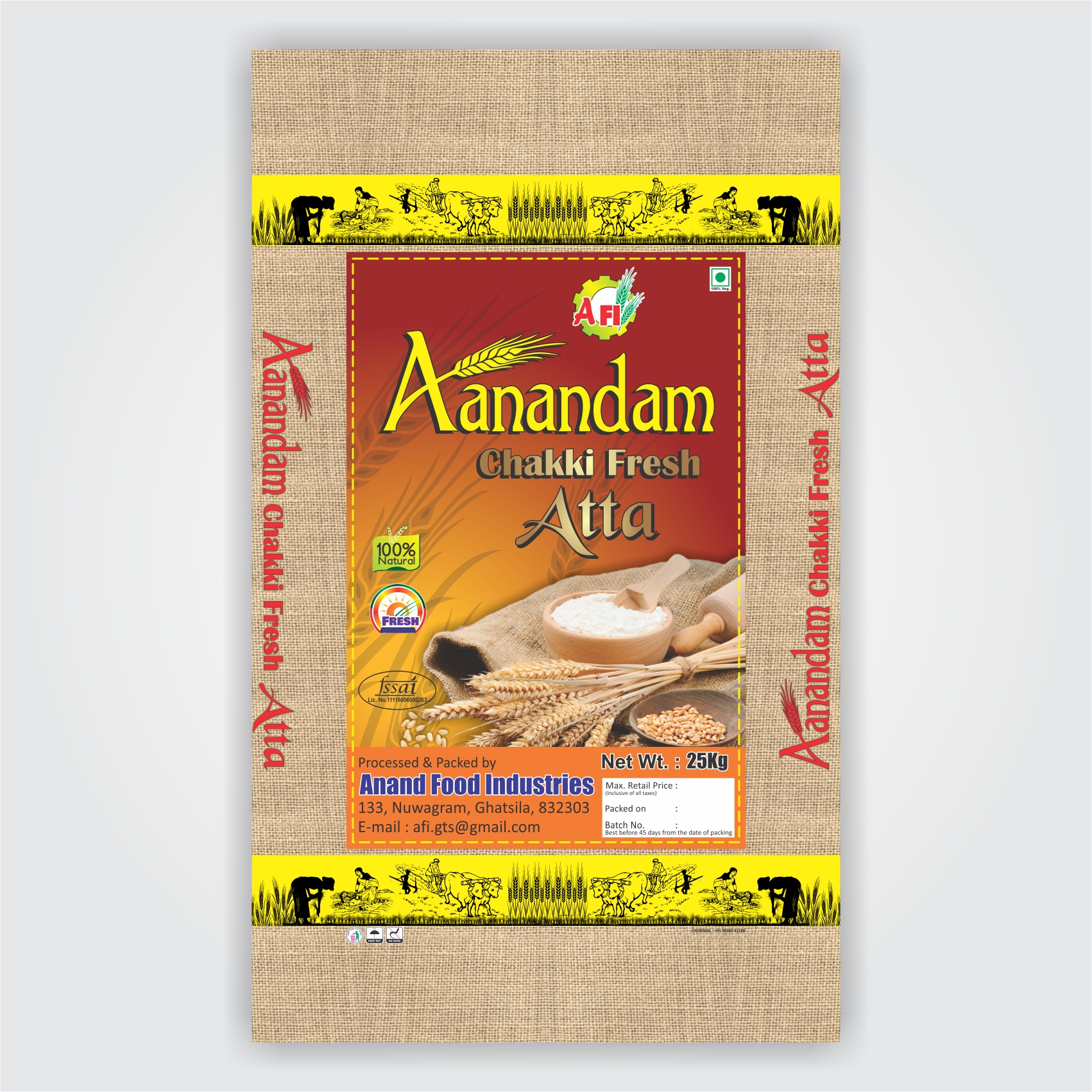 Annabhumi Refined Wheat Flour Maida Regular Maida / Multipurpose Maida (1  kg, ) : BAG (Set of 5) - Set of 5 | Udaan - B2B Buying for Retailers
